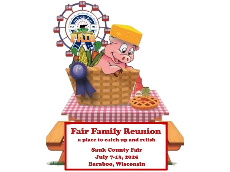 Logo for 2025 Sauk County Junior Fair
