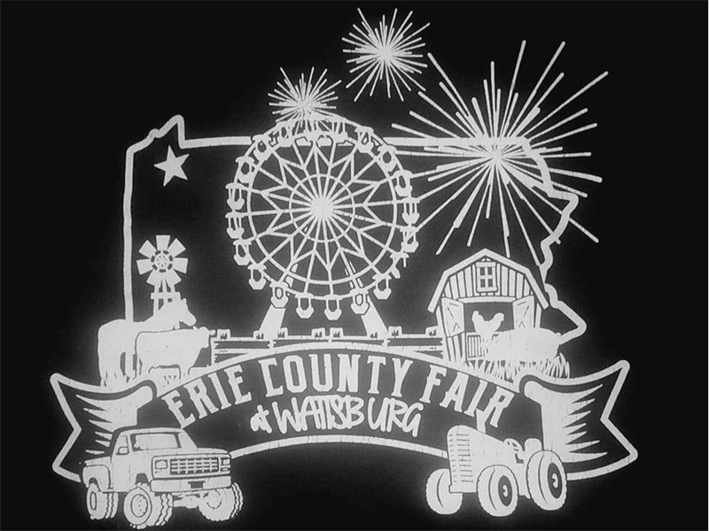 Logo for 2025 The Erie County Fair