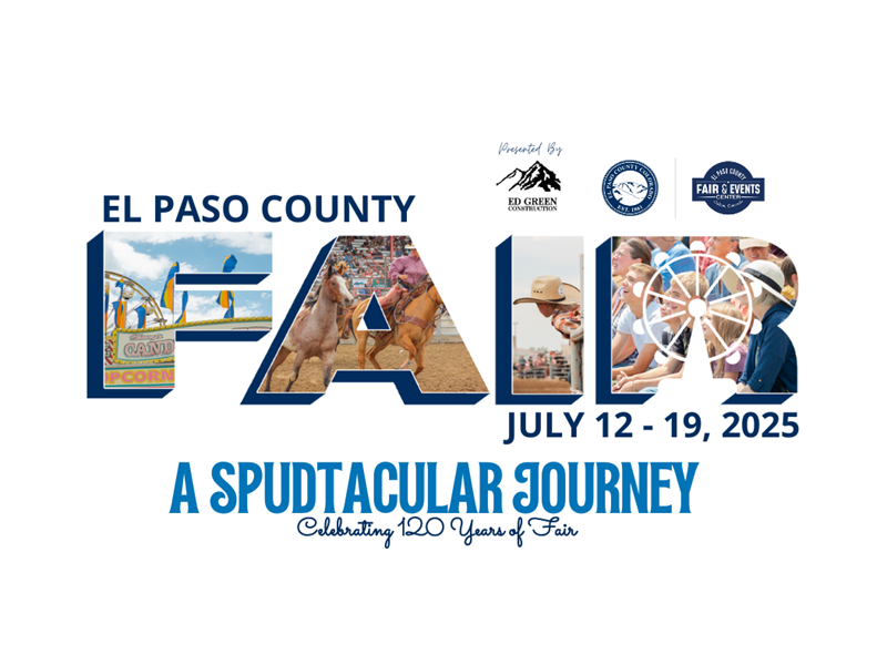Logo for 2025 El Paso County Fair