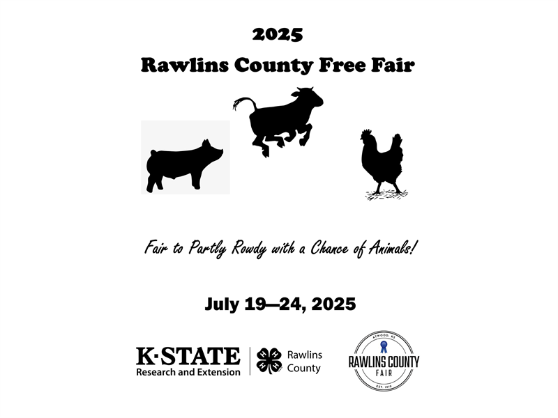 Logo for 2025 Rawlins County Free Fair