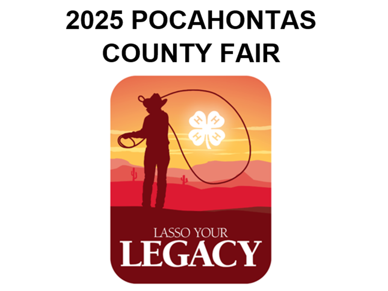 Logo for 2025 Pocahontas County Fair