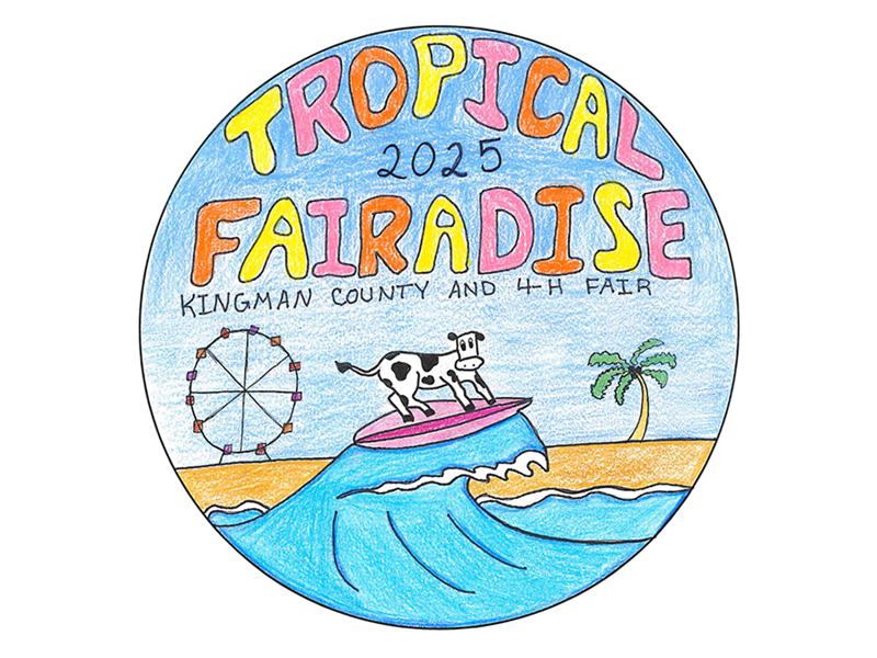 Logo for 2025 Kingman County Fair