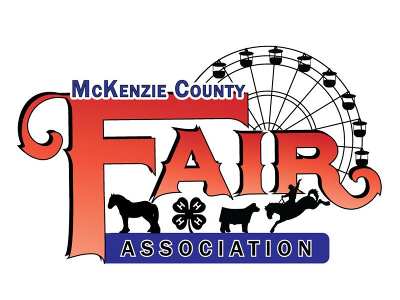 Logo for 2025 McKenzie County Fair