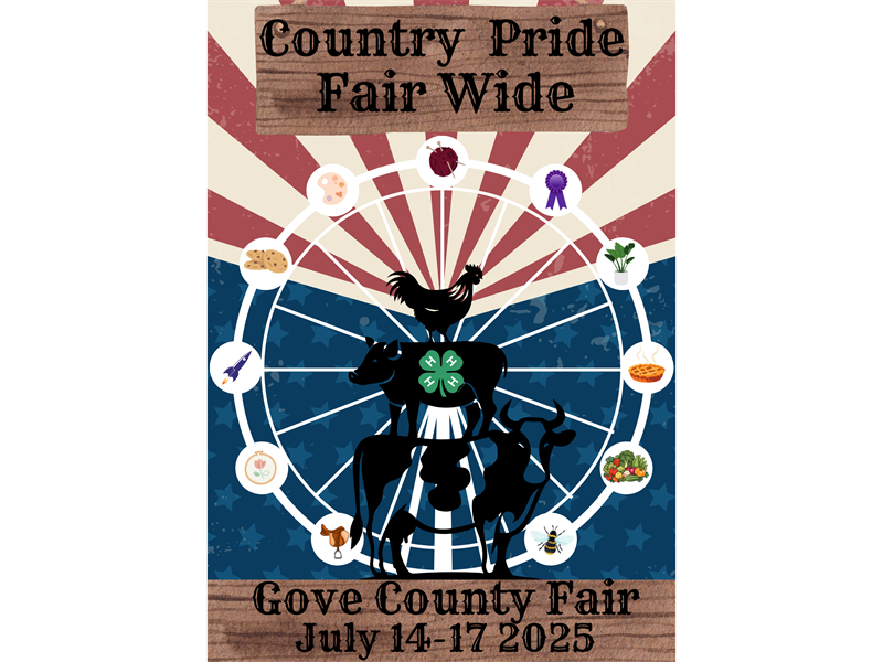 Logo for 2025 Gove County Fair