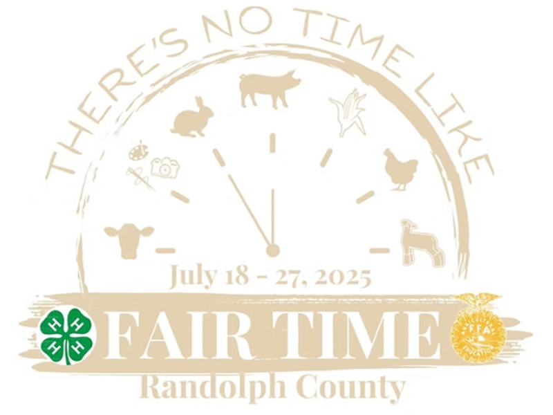 Logo for 2025 Randolph County Fair
