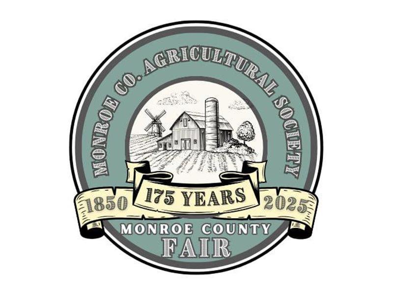 Logo for 2025 Monroe County Fair